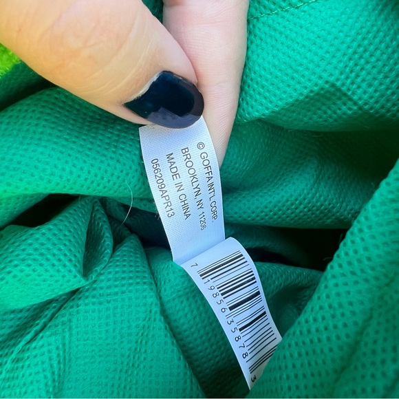 Goffa Int'L Frankenstein Fuzzy Candy Bag Trick or Treat in Green - Picture 5 of 7